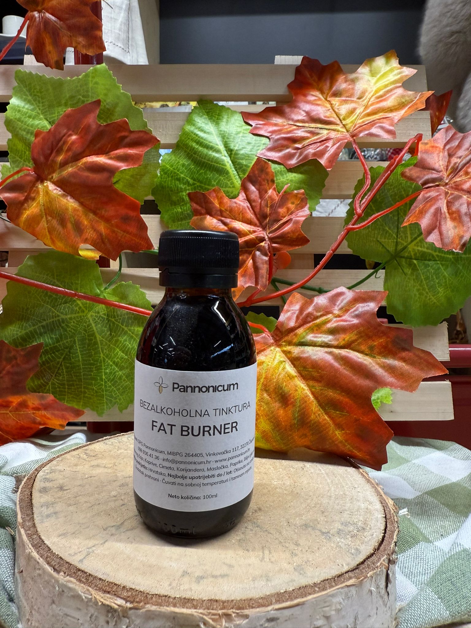 Bezalkoholna tinktura Fat burner