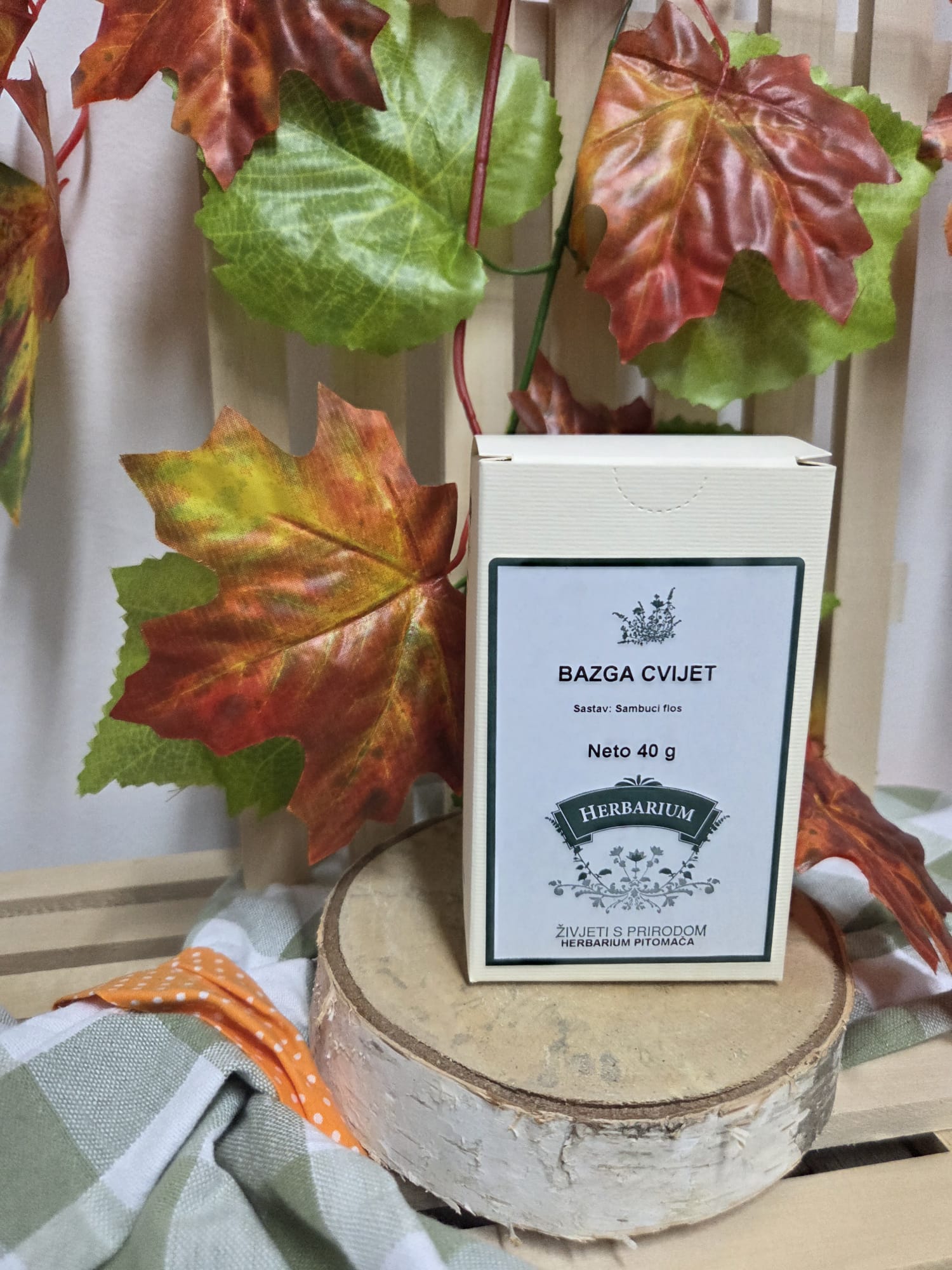 Čaj bazga cvijet 40G